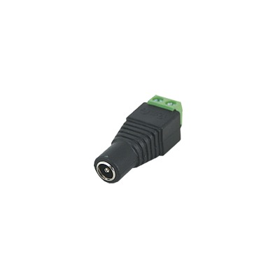 Adaptador Hembra Tipo Jack de 3.5 mm polarizado de 12 Vcc / Terminales Tipo Tornillo / Polarizado (+/-) / Ideal para Cámaras de Video Vigilancia. Adaptador Hembra Tipo Jack de 3.5 mm polarizado de 12 Vcc / Terminales Tipo Tornillo / Polarizado (+/-) / Ideal para Cámaras de Video Vigilancia.